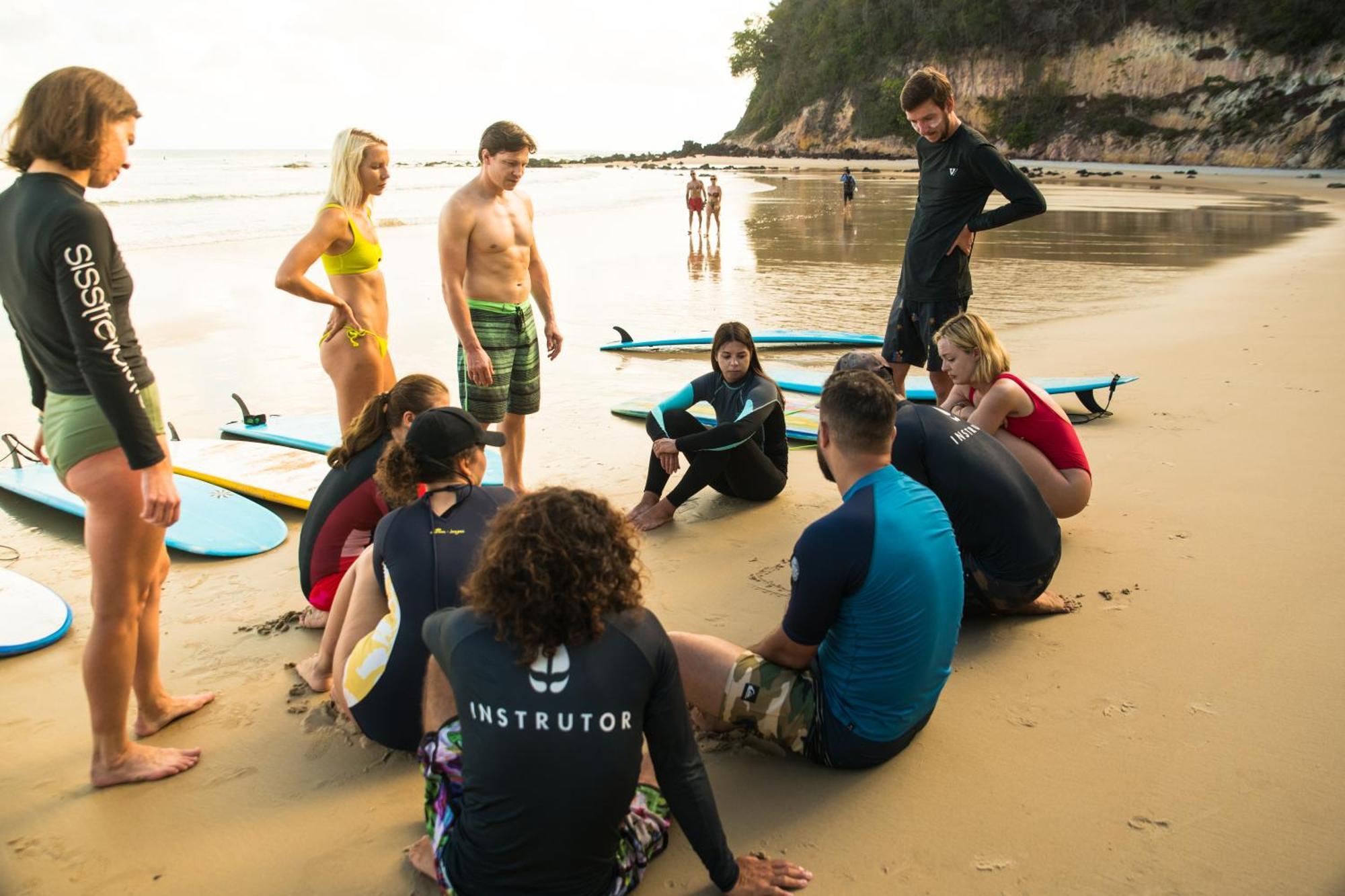 Хостел Surfcamp Arara Praia de Pipa Экстерьер фото