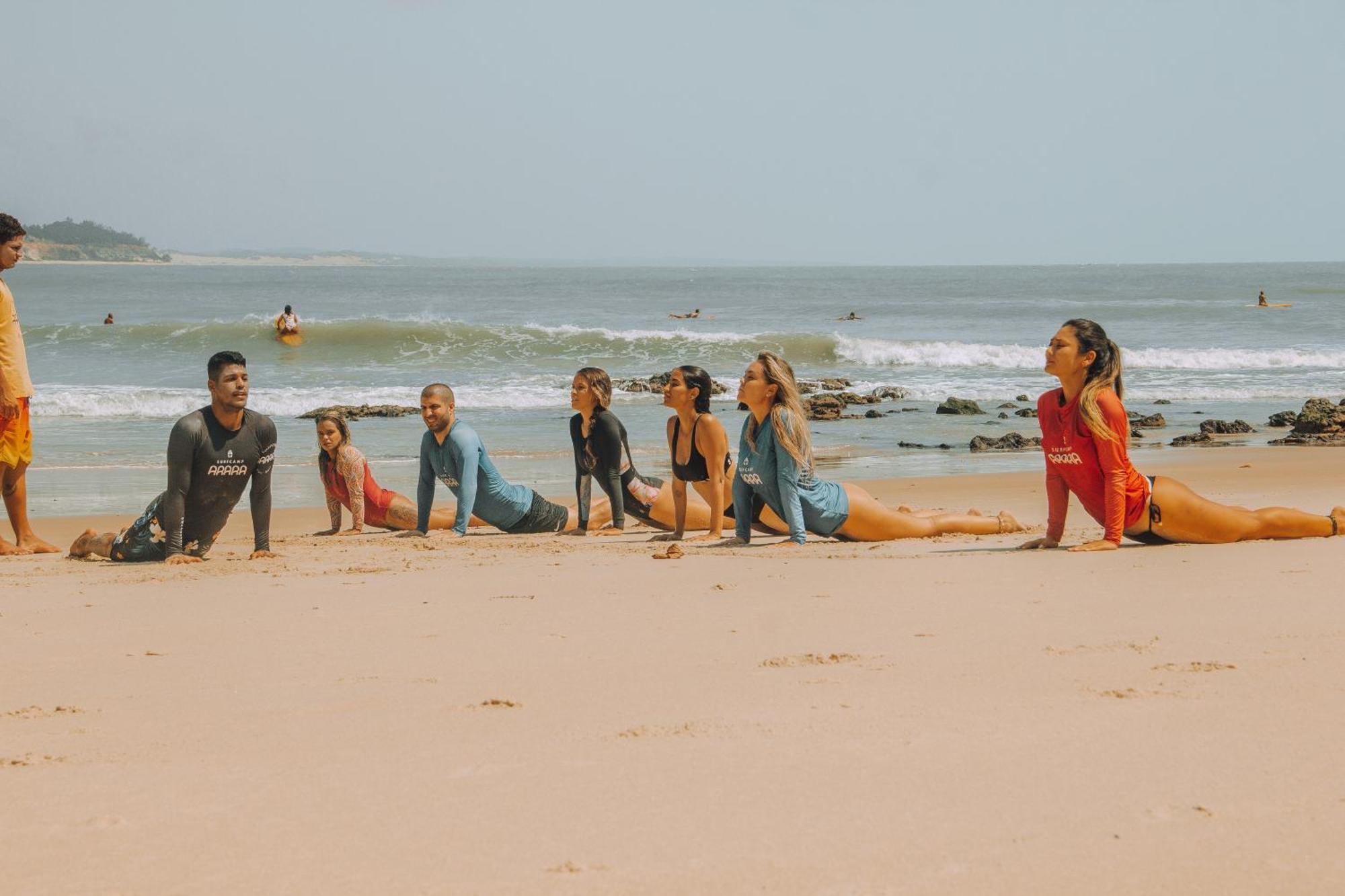 Хостел Surfcamp Arara Praia de Pipa Экстерьер фото