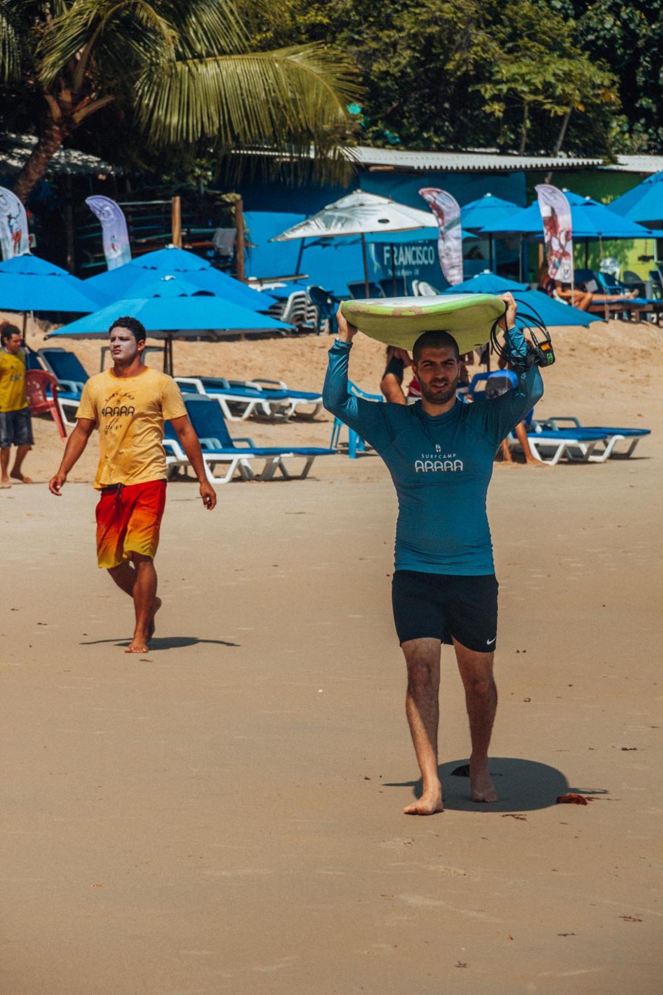 Хостел Surfcamp Arara Praia de Pipa Экстерьер фото